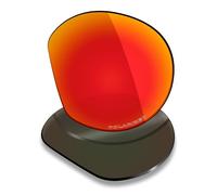 Mryok Lenti di ricambio compatibili con Oakley HSTN RX Asian Fit OX8139A 52mm - Opzioni, Rosso fuoco a specchio, Taglia unica
