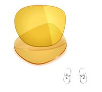 Mryok Lenti di ricambio e naselli per Ray-Ban RB8313 61mm - Opzioni, Non polarizzate - Hd Giallo, Taglia unica