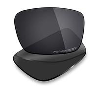 Mryok Lenti di ricambio per Oakley Fuel Cell OO9096-60mm - Opzioni, Anti-corrosione acque marine polarizzate - Stealth Black, Taglia unica