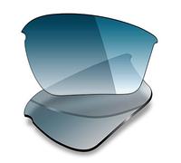 Mryok Lenti di ricambio per Oakley Half Jacket 2.0 XL OO9154 - Opzioni Polarizzato, colore blu sfumato. Taglia unica