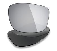 Mryok Lenti di ricambio per Oakley Heliostat OO9231 - Opzioni, Polarizzato: titanio argentato., Taglia unica