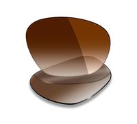 Mryok Lenti di ricambio per Oakley Lateralis - Opzioni, Non polarizzato, marrone sfumato, Taglia unica