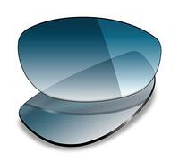 Mryok Lenti di ricambio per Oakley Monster Dog - Options, Polarizzato - Blue Gradient Tint, Taglia unica