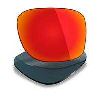 Mryok Lenti di ricambio per Oakley Split Shot - Opzioni, rosso (Polarizzate: rosso fuoco), Taglia unica
