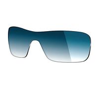 Mryok Lenti di ricambio per Oakley Turbine Rotor OO9307-132mm - Opzioni, Polarizzato - Tinta sfumata blu, Taglia unica