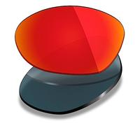 Mryok Lenti di ricambio per Oakley Valve 1.0 - Opzioni, Polarizzato: rosso fuoco., Taglia unica