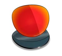 Mryok Lenti di ricambio polarizzate compatibili con Ray-Ban Meta Headliner RW4009 50 mm - Rosso fuoco