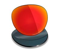 Mryok Lenti di ricambio ultra polarizzate compatibili con Ray-Ban Meta Headliner RW4009 50 mm - Rosso fuoco