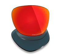Mryok Lenti di ricambio ultra polarizzate compatibili con Ray-Ban Meta Wayfarer RW4008 53 mm - Rosso fuoco