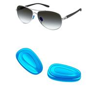 Mryok Naselli compatibili per occhiali da sole Oakley Gauge 3.1/6/8 M/8 L - Opzioni, Blu scuro, Taglia unica