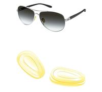 Mryok Naselli compatibili per occhiali da sole Oakley Gauge 3.1/6/8 M/8 L - Opzioni, giallo chiaro, Taglia unica