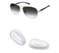 Mryok Naselli compatibili per occhiali da sole Oakley Gauge 3.1/6/8 M/8 L - Opzioni, Grigio chiaro., Taglia unica