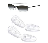 Mryok Naselli di ricambio per occhiali da sole Oakley New Whisker OO4141 - Opzioni, Goccia - 2 paia, Taglia unica