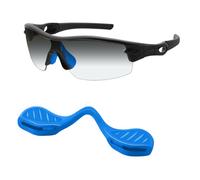Mryok Naselli di ricambio per occhiali da sole Oakley Sphaera Slash OO9499, 36 mm, opzioni, blu cielo, High Bridge Fit