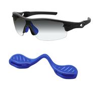 Mryok Naselli di ricambio per occhiali da sole Oakley Sphaera Slash OO9499, 36 mm, opzioni, Blu, High Bridge Fit