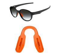 Mryok Naselli di ricambio per occhiali Oakley Enigma Mass OX8191, 57 mm, Arancione, High Bridge Fit