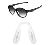 Mryok Naselli di ricambio per occhiali Oakley Enigma Mass OX8191, 57 mm, bianco, Low Bridge Fit