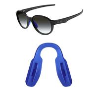 Mryok Naselli di ricambio per occhiali Oakley Enigma Mass OX8191, 57 mm, Blu, Low Bridge Fit