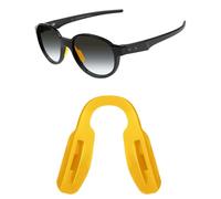 Mryok Naselli di ricambio per occhiali Oakley Enigma Mass OX8191, 57 mm, Giallo, Low Bridge Fit