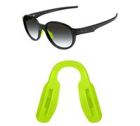 Mryok Naselli di ricambio per occhiali Oakley Enigma Mass OX8191, 57 mm, Verde, High Bridge Fit