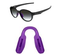 Mryok Naselli di ricambio per occhiali Oakley Enigma Mass OX8191, 57 mm, Viola, Low Bridge Fit