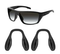 Mryok Naso di ricambio per Oakley Split Shot OO9416/Split Time OO4129 - Opzioni, Nero e nero., Taglia unica