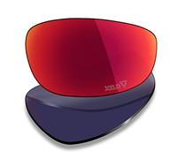 Mryok XELD - Lenti di ricambio per Oakley Split Jacket OO9099-61 mm, colore: rosso Johnny