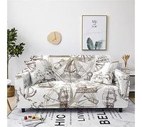 Mrzyzy Copridivano 3 Posti Elasticizzato Creativo Mondo Marino Copridivani Elasticizzati Fodera per Divano Estensibile Universale Elastici Copertura Divano Copri Divano