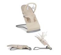 Ms BabyWorld - Amaca 2 in 1 Lullaby - Sedia a dondolo e sedia portatile reclinabile con Vaiven naturale, pieghevole con arco da gioco - Sdraieta ideale per neonati e neonati fino a 9 kg