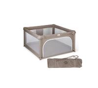 MS BabyWorld - Box Bambini L OXFORD - 120x120 cm | Recinto per neonati pieghevole | Area giochi sicura con porticine e finestre a rete | Con ventose | Montaggio Facile (120 x 120 cm)