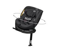 Ms Denver I-Size - Seggiolino da auto girevole a 360° con ISOFIX e gamba di appoggio, 40-150 cm (0~36 kg), circa 0-12 anni