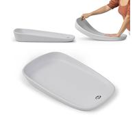 MS BabyWorld - FOAMY - Fasciatoio per Neonati Antiscivolo in EVA | Impermeabile, Facile da Pulire, Compatto per Viaggi e Uso Quotidiano | Da 0 a 12 Mesi | 67x41x10 cm (Grigio)
