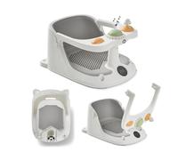 MS BabyWorld - Seggiolino da doccia per bambini, antiscivolo, per bambini, con temperatura da 6 a 24 mesi, sedia per vasca o doccia, con barra per un facile posizionamento del bambino