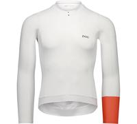 POC - Cadence L/S Jersey - Maglietta da ciclismo S grigio/bianco
