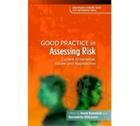 Ms Hazel Kemshall Good Practice in Assessing Risk (Tascabile)