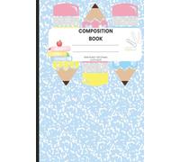 Ms. Lizzy's Wide Ruled Composition Notebook: Pastel Colors, 100 sheets, 6 x 9 in - For Back to School, Students, Office, Note taking, Paperback