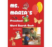 Ms Maria's Preschool Word Search Book