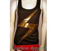 Ms.Marvel Cantico Danvers Girovita Cravatta Juniors Costume Nero Canotta Tunica