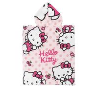 ms móvil shop Asciugamano per bambini Hello Kitty Microfibra Stampa Spiaggia Nuoto 100% Poliestere 70 x 140 cm + Borsa da Spiaggia in Tessuto Regalo per Bambini Estate Vacanze | Prodotto Ufficiale