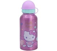 ms móvil shop Bottiglia in alluminio Hello Kitty con capacità di 400 ml per bambini Borraccia per bambini con beccuccio | Prodotto ufficiale