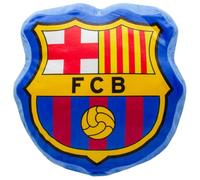 ms móvil shop Cuscino 3D Barcelona FC Ufficiale | Scudo Club in rilievo | Diametro 35 cm | 100% Poliestere | Morbido e Decorativo | Regalo ideale per i fan
