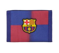 ms móvil shop Portafoglio Barcelona FC Stagione 25/26 con chiusura in velcro | Prodotto ufficiale con logo ricamato | Compatto, leggero e resistente | Ideale per fan, regalo o uso quotidiano
