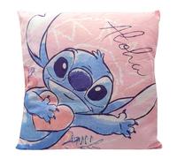 ms móvil shop Stitch Cuscino Decorativo Colore Rosa 40x40 cm | Disney Lilo & Stitch Disegni per Bambini Prodotto Ufficiale