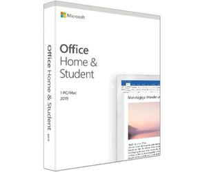 MS Office 2019 Home & Student 1pc o 1Mac Box DE NEW