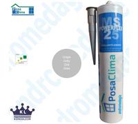 MS POWERFLEX 25 GRIGIO 290ML Silicone Polimero Adesivo per giunti impermeabili
