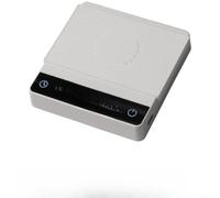 MS-R80 Bilancia digitale per caffè con timer e funzione tara, precisione 0,1 g, intervallo 0,3-2000 g, commutabile g/ml/lb/oz, portatile, sottile 1,9 cm, per batteria da 400 mAh per pour-over ed