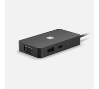 MICROSOFT - Surface USB-C Travel Hub Cablato USB 3.2 Gen 2 (3.1 Gen 2) Type-C Nero - SPEDIZIONE GRATUITA