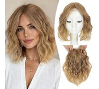 Ms Taj Decorazione per capelli da donna, 25 cm, colore biondo dorato, per capelli sottili e ondulati, per aumentare il volume dei capelli e nascondere la caduta dei capelli