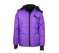 MS-Trachten Giacca da equitazione invernale per bambini Pia foderata viola, Lilla, 122 cm-128 cm