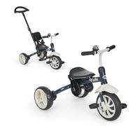 MS - Triciclo evolutivo per bambini 5 in 1 Volta - Bicicletta per bambini da 1 anno a 5 anni - Da Triciclo a Bicicletta con o senza pedali - Adattabile e trasformabile